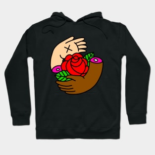 Democratic Socialism Rose Hoodie